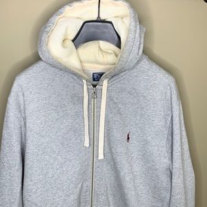 XXL Gray Ralph Lauren Polo hoodie